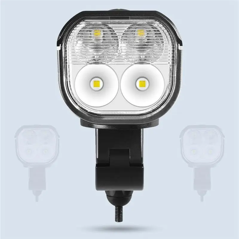

AB31 Bicycle Headlights Outdoor Bright Lighting Night Riding Flashlight, Mountain Bike Horn Light Rainproof Riding Clothes
