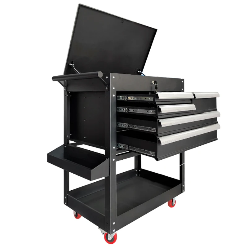 Multi-Functional Auto Repair Tool Cabinet Heavy-Duty Mobile Drawer Trolley for Factory Workshop Maintenance Increased Thickness