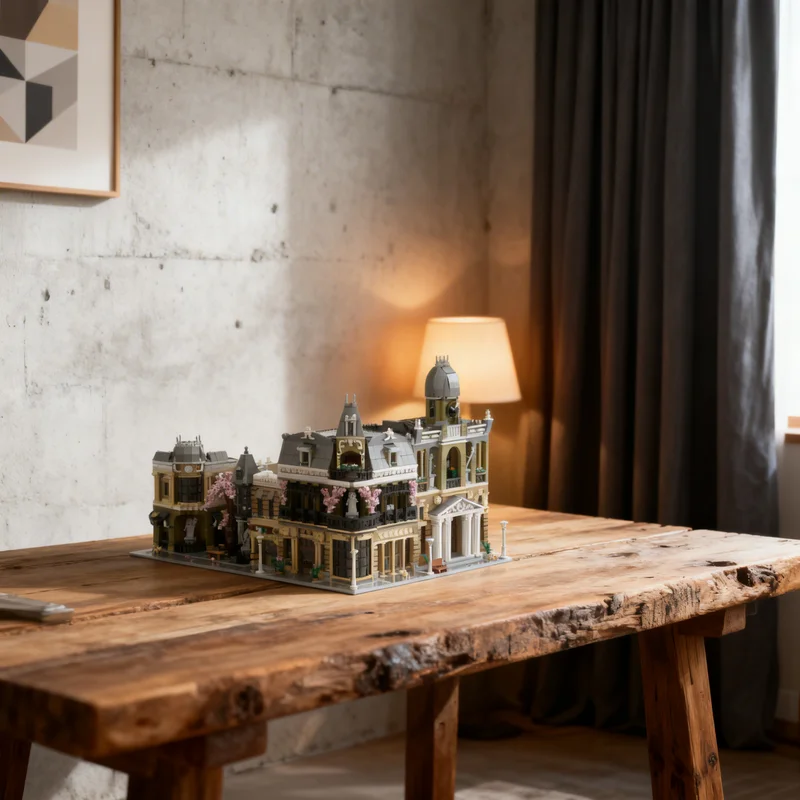 

9527pcs MOC 3in1 Natural History Museum Modular Streetscape Model Building Blocks Creative Display Gift Collectible Decor Kids