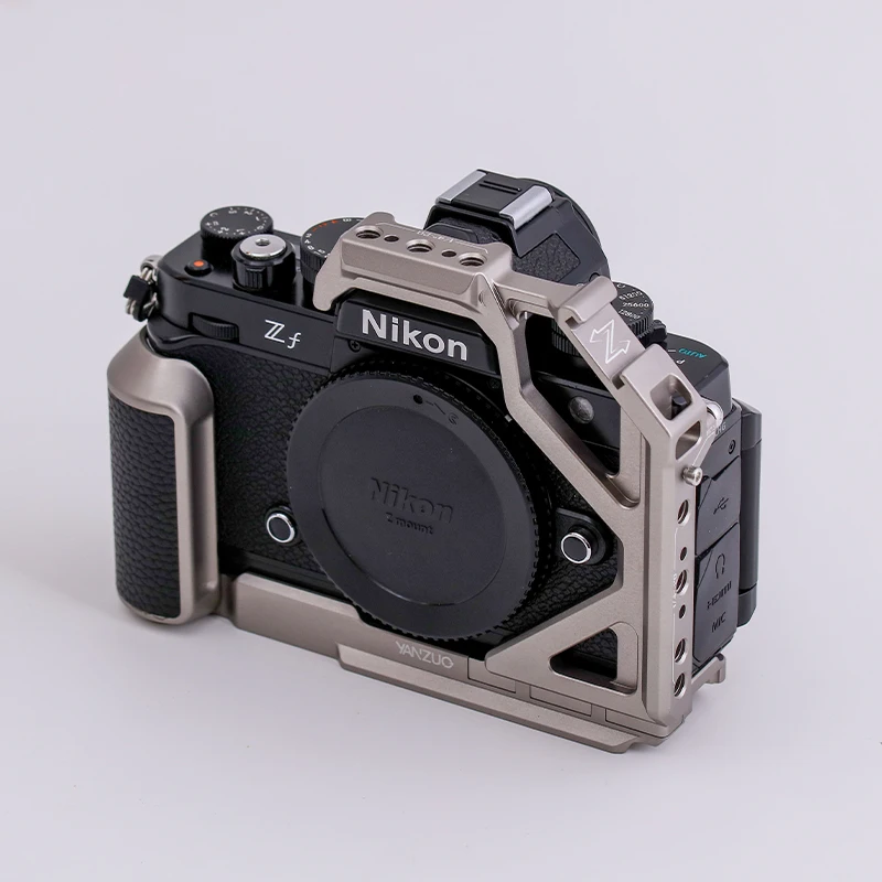 YANZUO For Nikon ZF Camera Cage Stabilizer Camera Cage Precise Camera Cage For Nikon Zf Aluminum Alloy Camera Cages