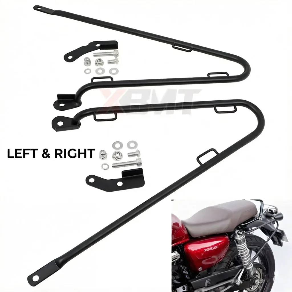 

Fit For CB350 Hness GB350 2021-2023 Motorcycle Saddlebag Trunk Bag Support Bracket Left / Right Side Trunk Bag Holder