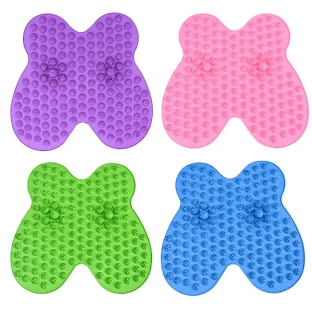 Butterfly-shaped Foot Massage Mat 2800 Points Creative Finger-pressing Board Anti-Slip Acupressure Walking Toe Plate Outdoor