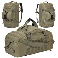 50L Large Duffle Bag Tactical Backpack Outdoor Camping Bags Molle Men Backpacks Travel Bag for Hiking
