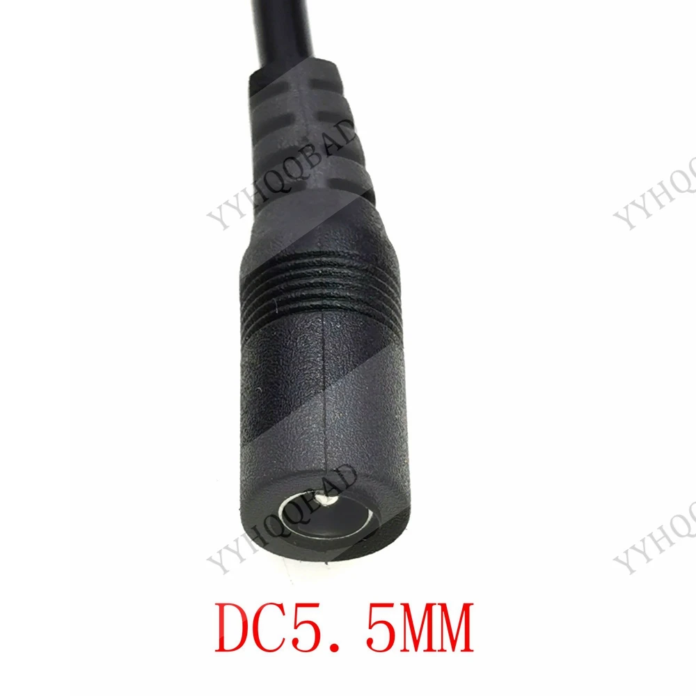 DC to GX12 3 prong Connector Cable for DC5.5MM Charger