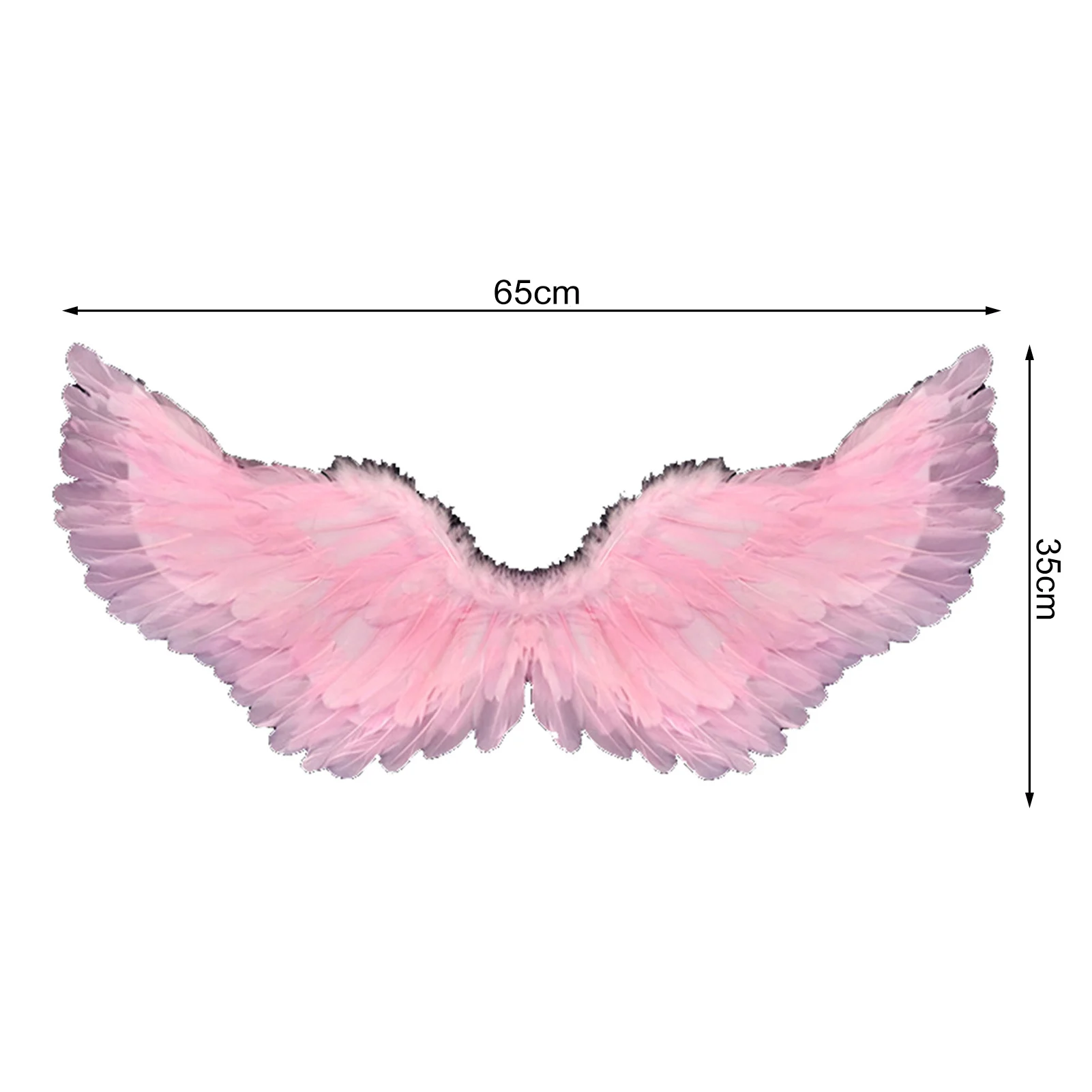 Multicolor Angel Feather Wings for Kids And Adults for Cosplay Wedding Birthday Halloween Christmas Party Props - Image 6