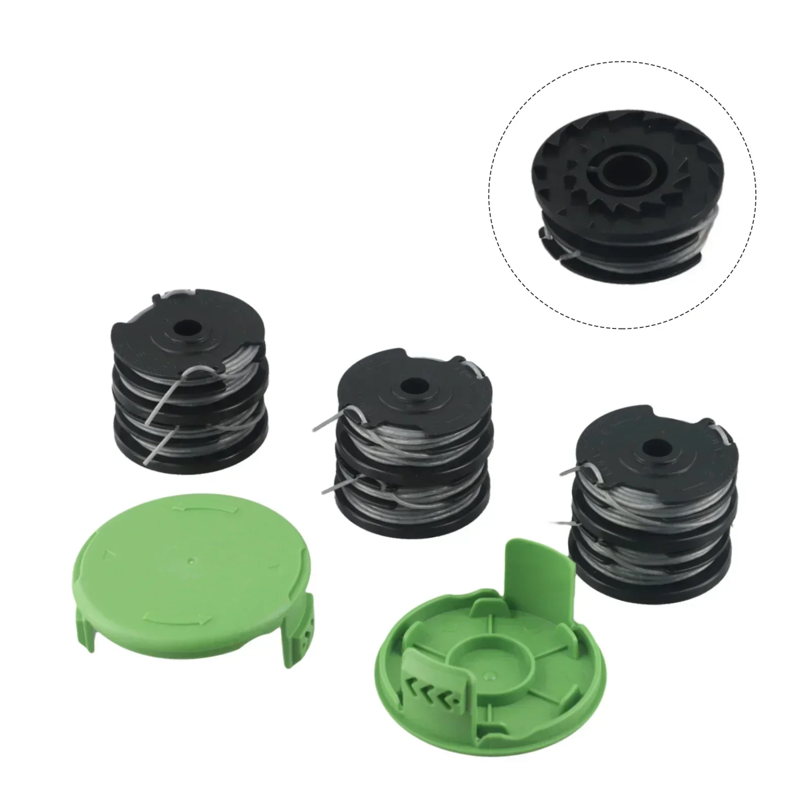 

Replacement Spool Grass Trimmer Spool For Grass Trimming Length 8.3 M Pool Replacement For Greenworks G40LTK2x