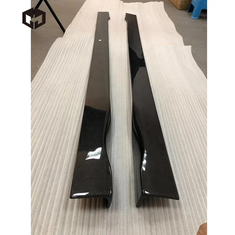 FRONT LIP  W212 Replacement Carbon Fiber Side Skirts for  Benz E-Class W212 E63 AMG