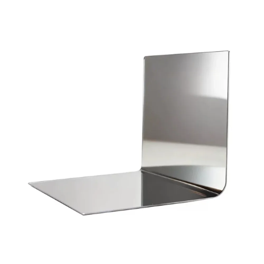 

1PCS L-Shaped Handbag Display Stand Vertical Leather Bag Holder with Stainless Steel Base Soft Pad for Envelope Clutches