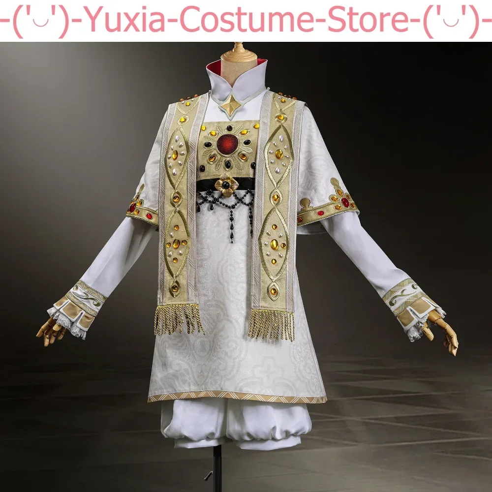 Identity V Cheerleader Skin BISHOP-f1 Game Suit Handsome Uniform Cosplay Costume Halloween Party Role Play Outfit S-XXL