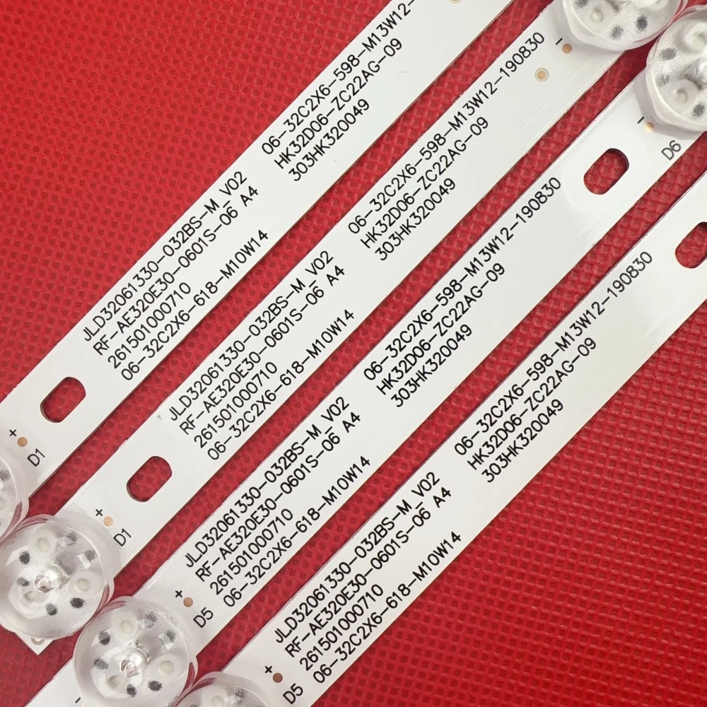 LED Backlight(2) for akai AKTV3227H Philco Ph32c10 PTV32C30D PTV32C30 Ph32c10dsgwa MI32TV-JY 06-32C2X6-618-M10W14-NEW LT-32C485