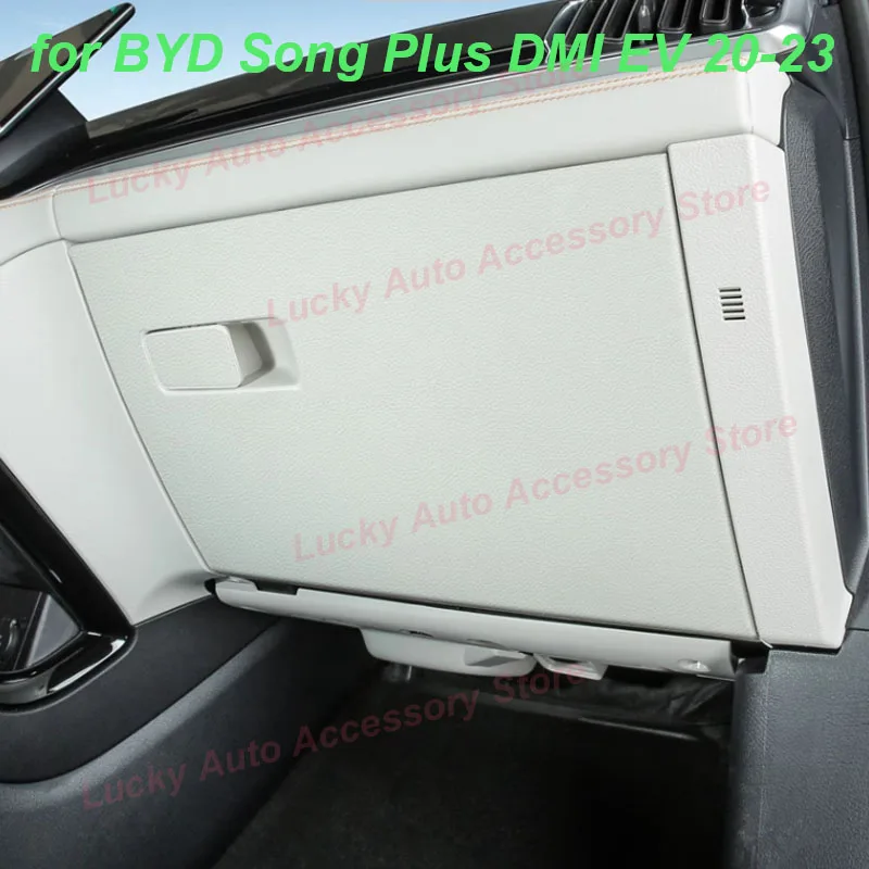 

Car Co-pilot Anti-kick Mats for BYD Song Plus DMI 2023 Glove Box Pad Protective Cover Leather Stickers Interior Accessories