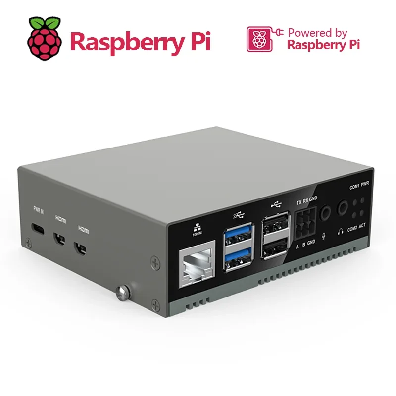 Imagem -03 - Broadcom Alto Desempenho Computador Industrial Baseado em Raspberry Pi5 Edatec-ipc3020 Bcm2712 4gb 8gb Ddr Cartão sd Ssd