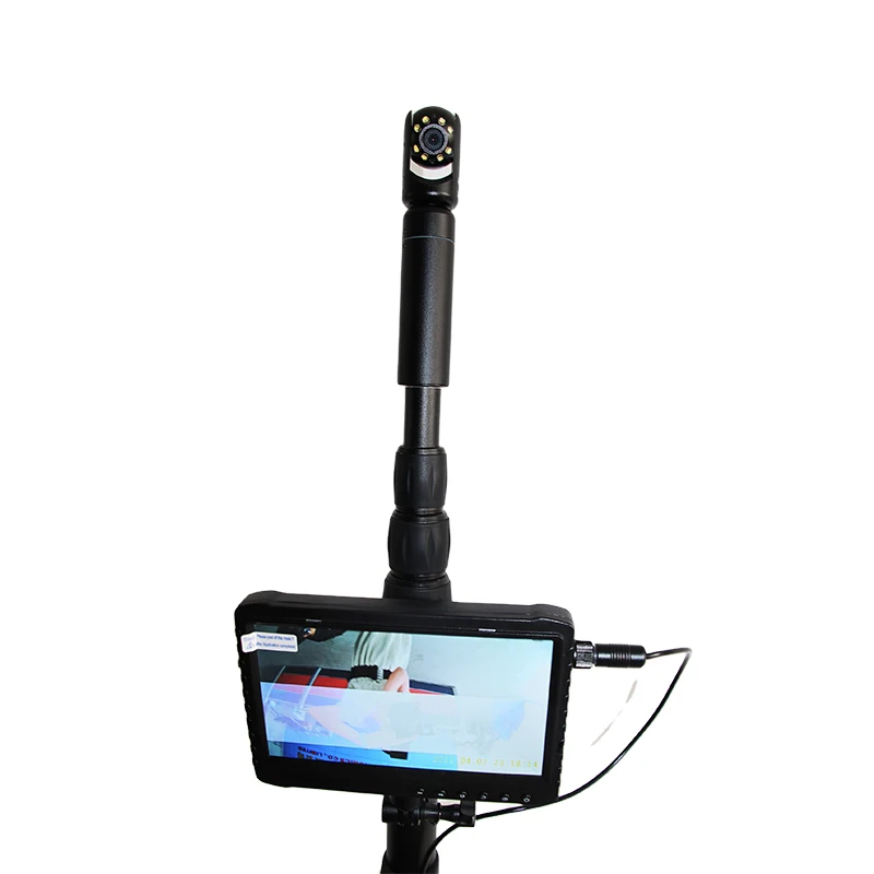 Handheld 360 Rotation Sewer Telescopic Pole Camera Full HD 1080p Carbon Fiber Pole video Inspection System