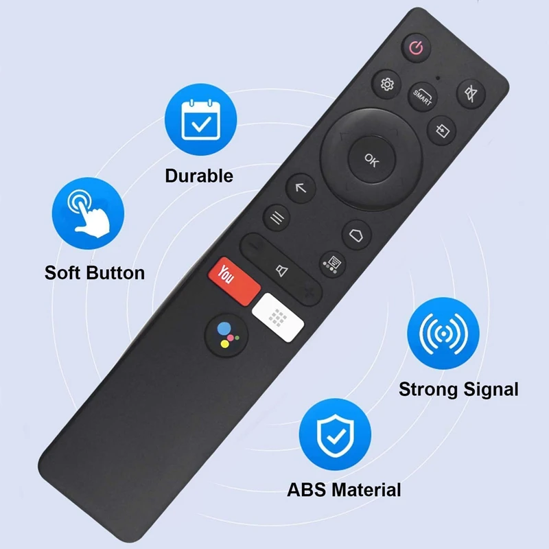 Replace RC890 Remote Control For Casper Android TV Voice For HG5000 50UG6000 Work For TV AC Audio Projector