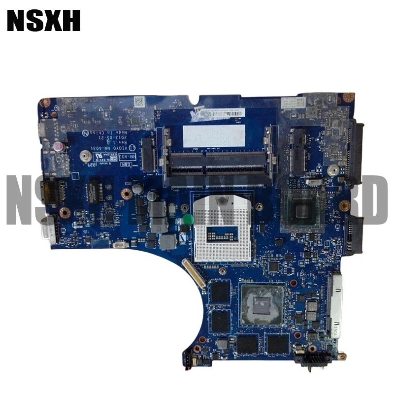 Y410P Y430P 노트북 마더보드 NM-A031 마더보드, GB GT750 GPU DDR3 테스트 100% 작동