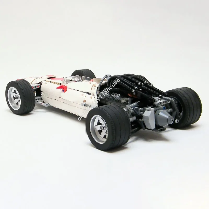 1199 elementów Samochód Sportowy Honda RA 300 (1967) Model Techniczny Klocki Konstrukcyjne Kreatywna Zabawka dla Dzieci Prezent Edukacyjny