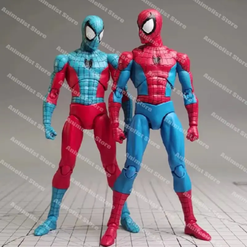 Web Man Action Figure Spiderman Figurine Mafex 190 185 Fumetti Ct Giocattoli L'incredibile Spider-Man Anime Modello Collezione Regali Giocattoli