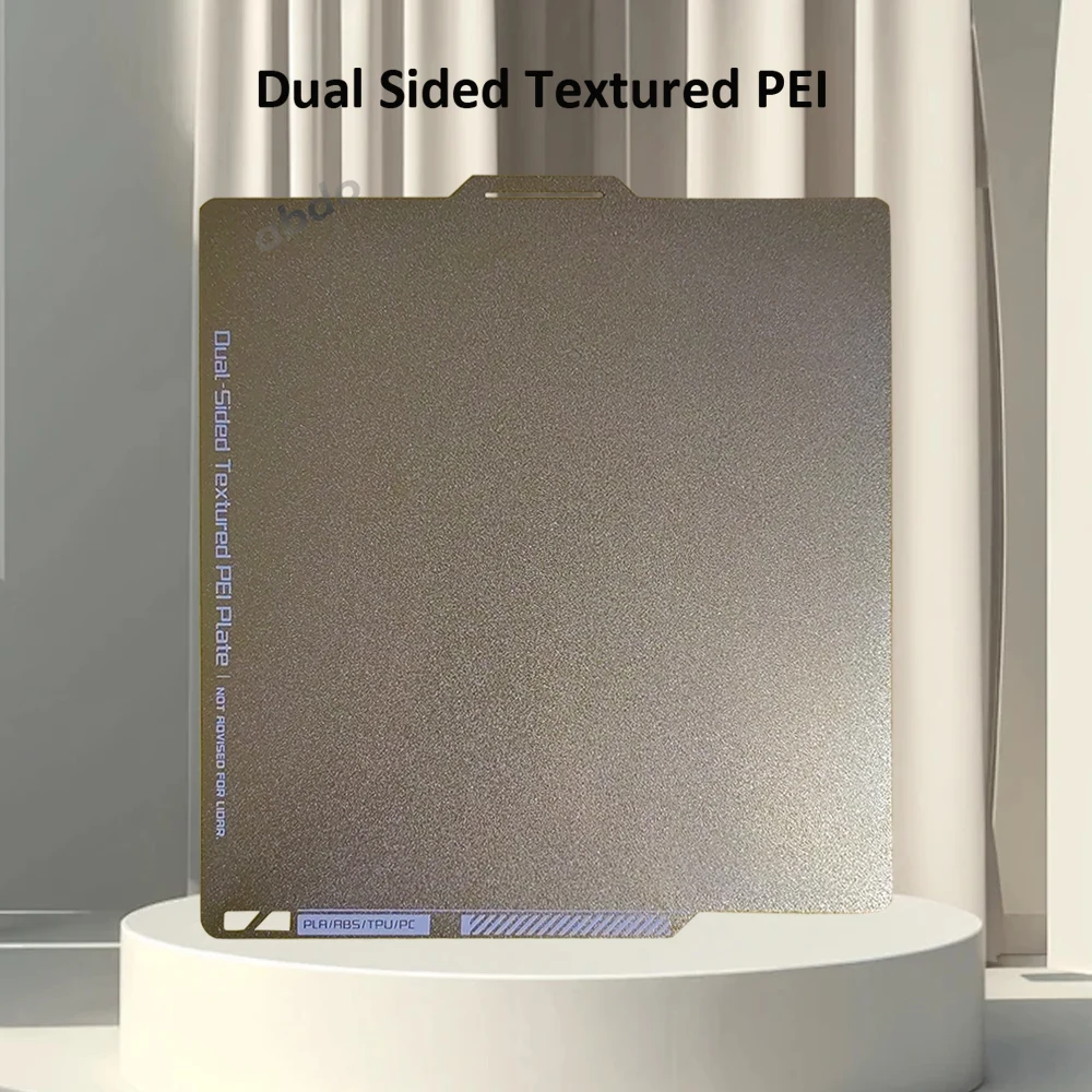 Bauplatte PEI-Blatt für Bambu Lab X1 P1S A1 Textur doppelseitiges PEI-Federstahlblech für Bamboo Lab 3D-Drucker-Zubehör