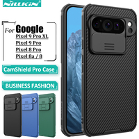 Nillkin for Google Pixel 9 Pro XL / 9Pro / Pixel 8 Pro / 8A CamShield Pro Phone Case, PC+TPU with Sliding Camera Cover