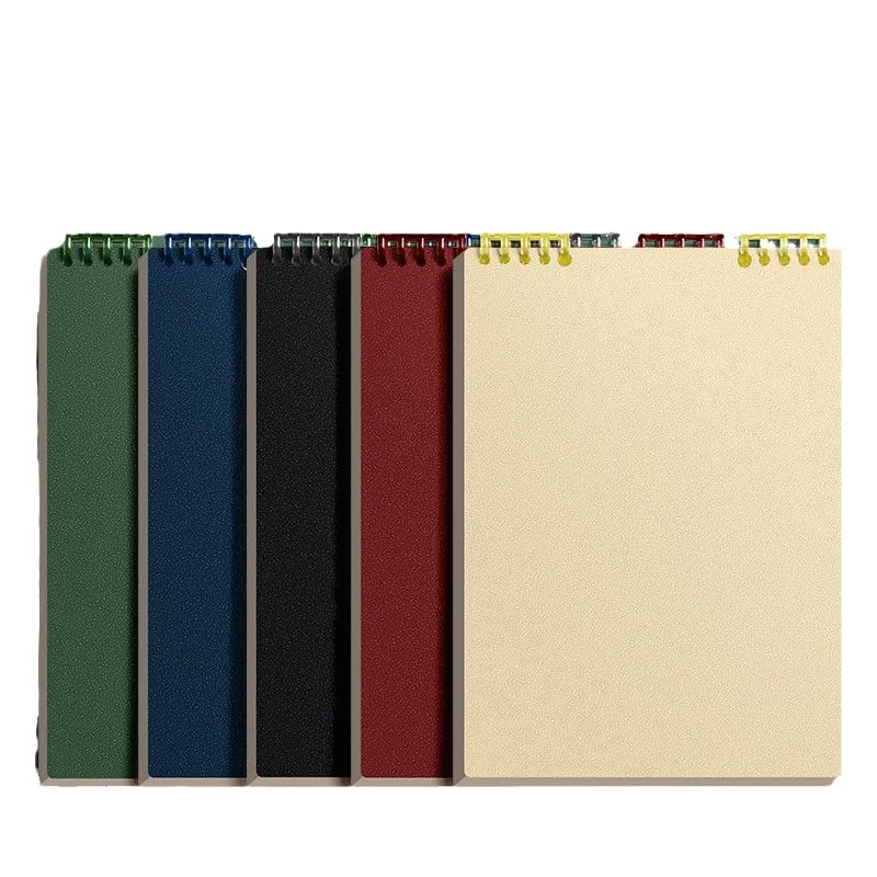 Cuaderno de hojas sueltas reemplazable de 60 hojas, A4, A5, B5, carpeta espiral, planificador diario, cuaderno de bocetos, papelería, suministros