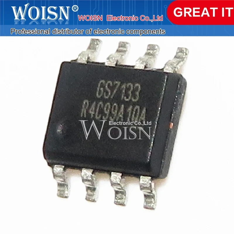 

10pcs/lot GS7133 7133 SOP-8 In Stock