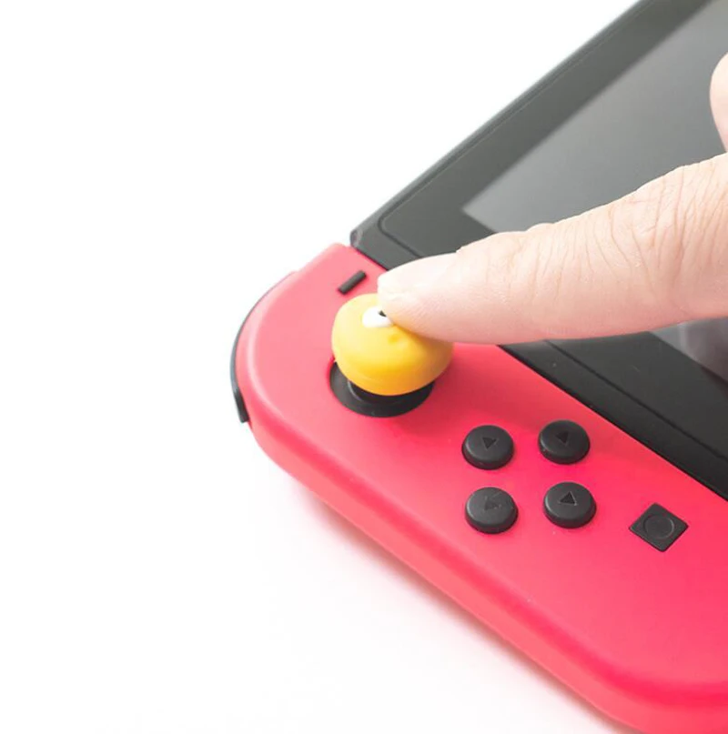 Симпатичная силиконовая мягкая ручка-колпачок с печеньем и сыром, чехол для Nintendo Switch Oled/Lite NS Joy-con