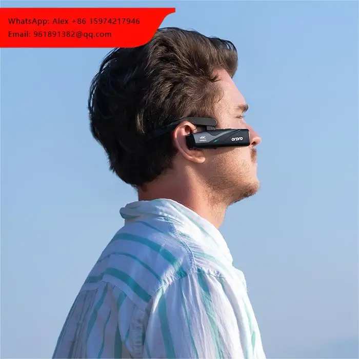 

EP8 POV FPV 4K Camcorder Anti Shake 4K Mini Camera Head Wearable Camera UHD Vloging Camera