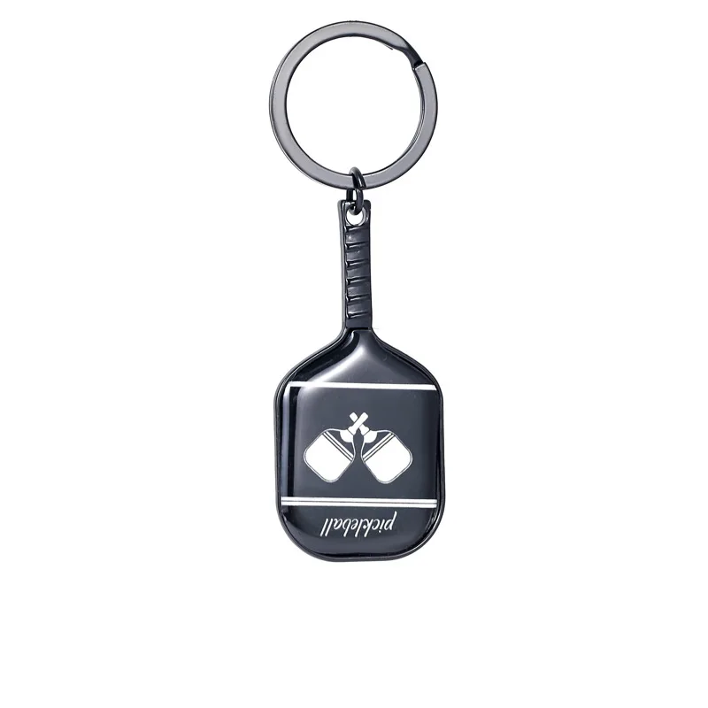 New Pickleball Racket keychain For Gifts For Sports Lovers Suitable Bags Wallets Car Key Pendants Cute Mini Pickleball Keychain