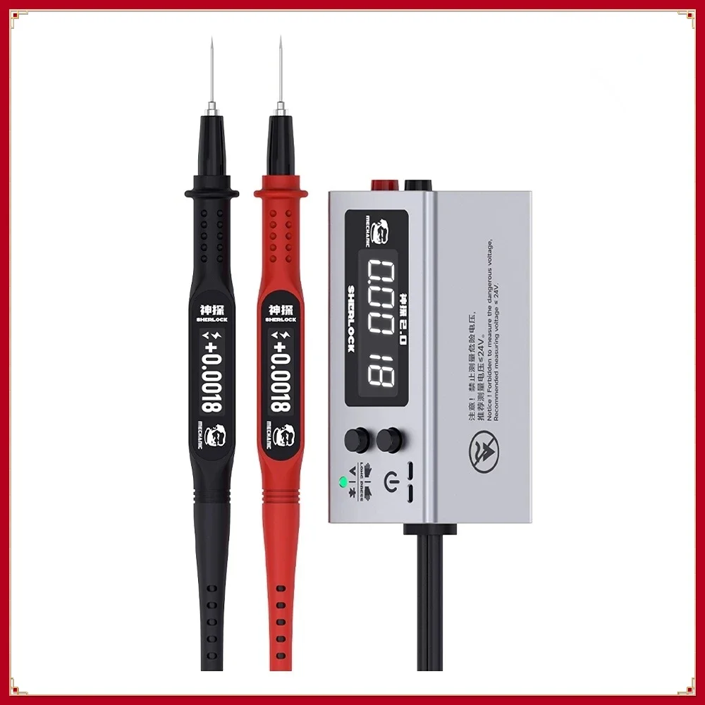 MECHANIC SHERLOCK V2.0 Multimeter Visual Pen Voltage  Display for Phone Voltage Test Table Inspection Repair Internal Screen