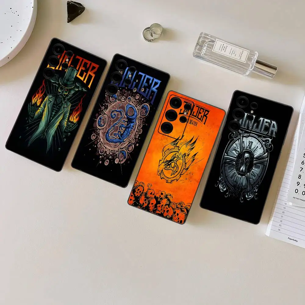 J-Jinjer Band Phone Case For Samsung S 24 Fe 25 Ultra Plus 20 Lite 21 30 22 23 24 22 Ultra 5G Fundas