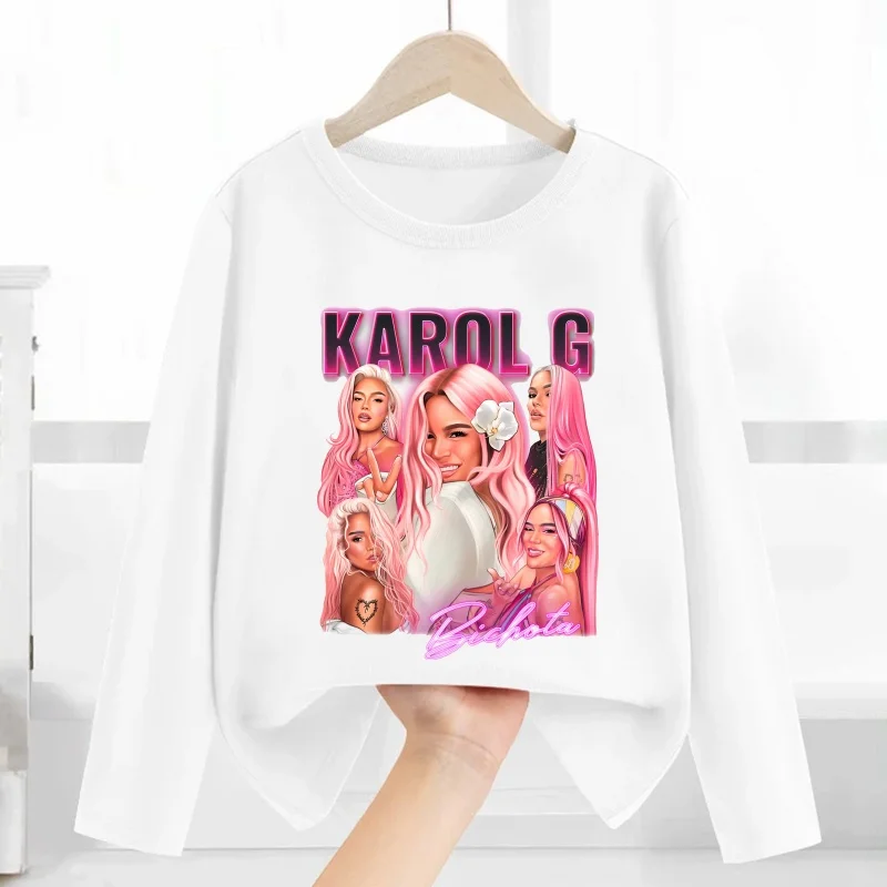 مانانا سيرا بونيتو كارول جي بيتشوتا طباعة موضة الاطفال تي شيرت ملابس الأطفال غير رسمية الخريف طفل الفتيان الفتيات تي شيرتات طويلة الأكمام #1