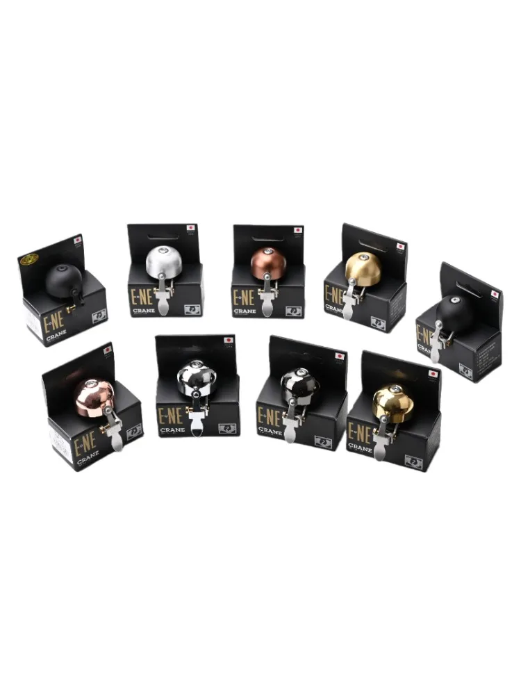 AliExpress NONE Japan CRANE For Brompton Vintage copper Bell Suitable for handlebars ranging from 22.2 to 31.8