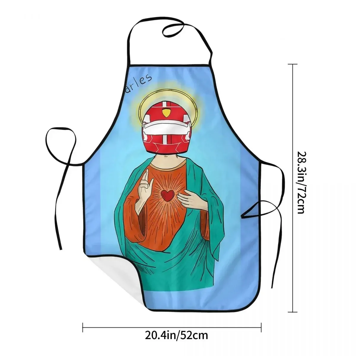 San Charles Leclerc Apron Chef Cooking Cuisine Tablier Waterproof Bib Kitchen Cleaning Pinafore for Women Men Gardening