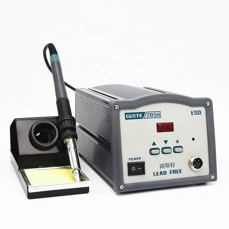GUSTE High Power High Frequency 205 Welding Table 150W Soldering Iron Soldering Station Soldering Operation Provided CN;GUA 3.85