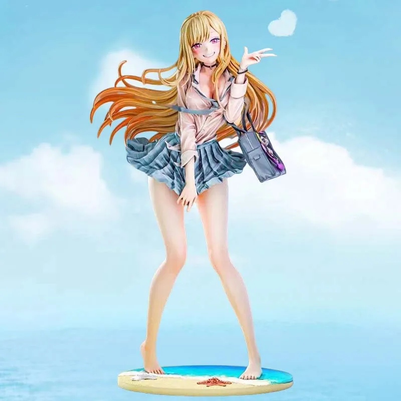 

Changing Dolls Fall in Love Figure Beach Kitagawa Sea Dream Uniform Swimsuit Beautiful Girl Animation Model Ornament