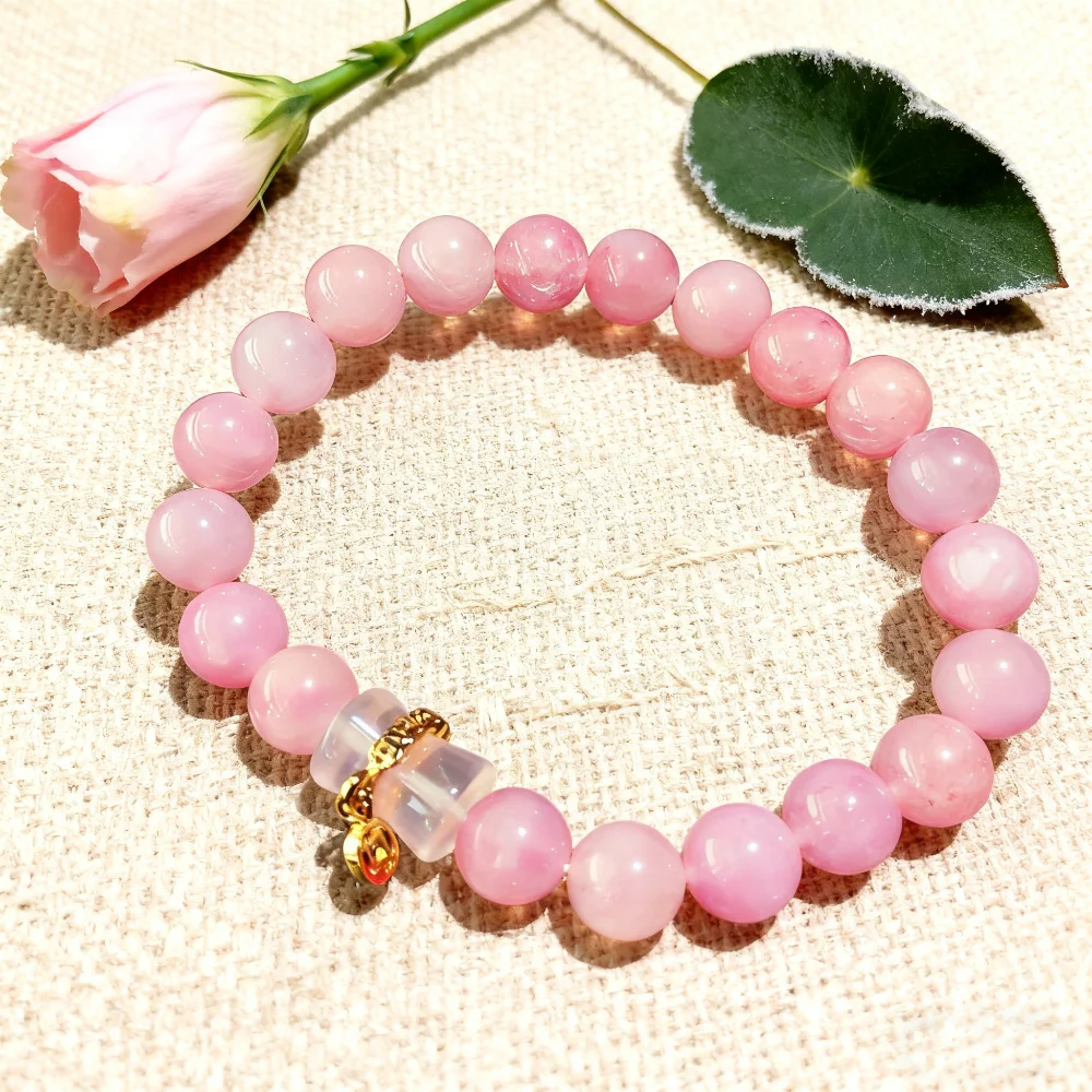 

Jewelry Bracelet Fashion Women's Bracelets Pink Nature Stone Good Selling Gift for Women Girls