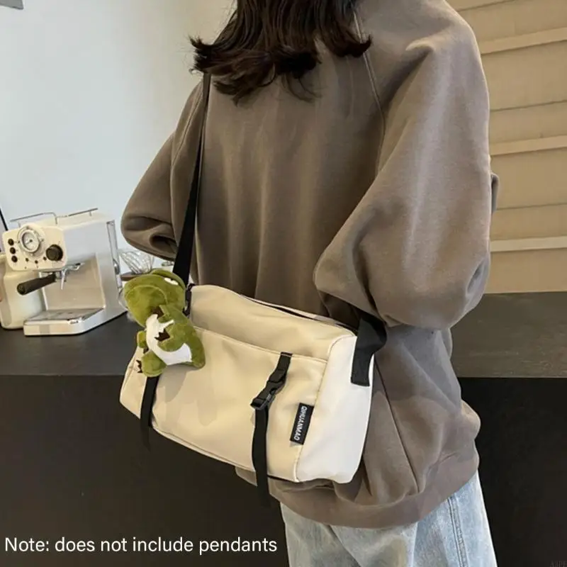 

Sophisticated Color Bag Spacious and Trendy Large Capacity Crossbody Shoulder Bag for Fashion Enthusiast