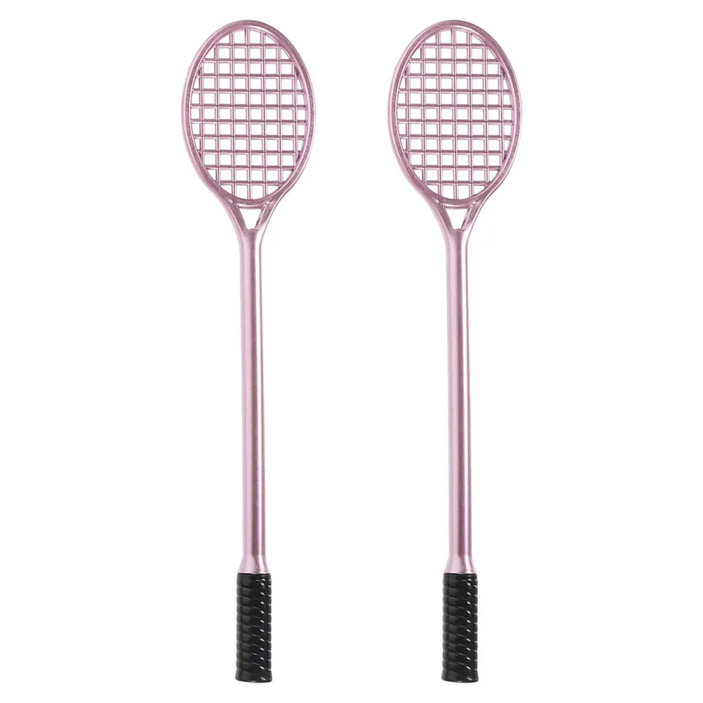 

2pcs Tennis Racket Gel Smooth Writing For School Office Journaling Calligraphy Student Signature Pens Decorative Pen