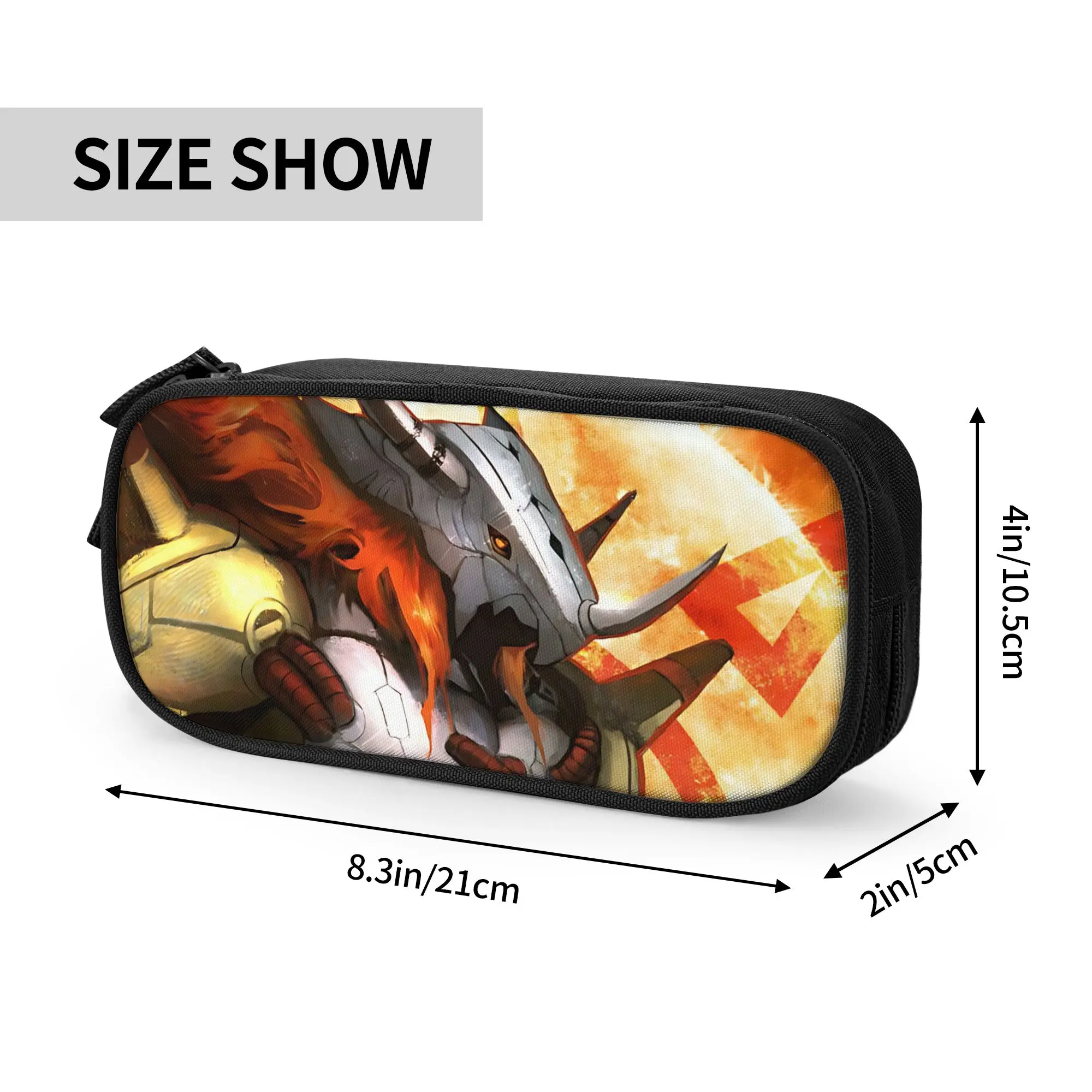 Custom Digital Monster Large Capacity Bags for Child  School Pencil Bag for Boys Gilrs Kids