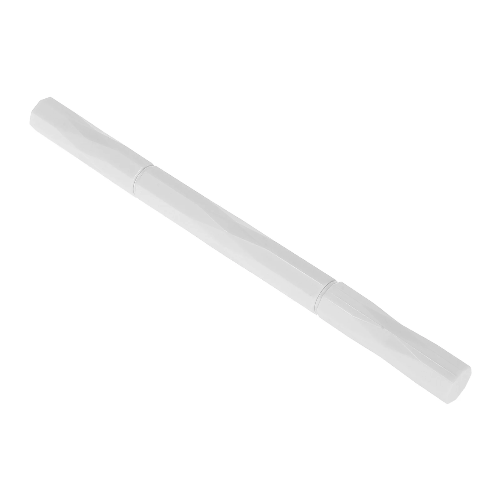 Peine para cejas, cepillo para pestañas, herramienta de maquillaje de dientes finos de doble punta, plástico clásico, duradero, cerdas suaves, almacenamiento de viaje