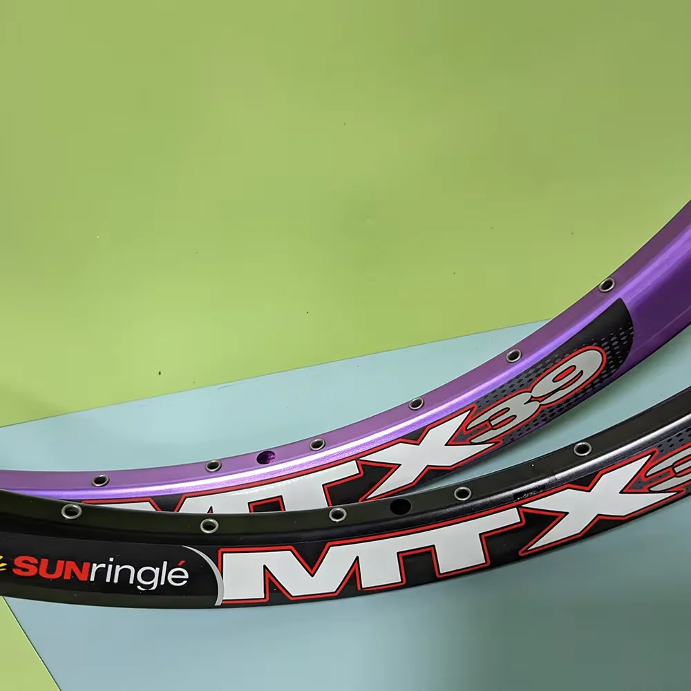 Sunringle sun MTX39 27.5/26Inch 650B Mountain Welding Am/Fr/Dh 32H 36Holes Hoops E-bike MTB Bicycle Rims