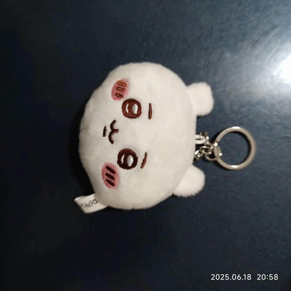 Kawaii Chiikawa Usagi miroir ornement poupée mignon sac à dos pendentif maquillage miroir cadeau d'anniversaire pour enfants