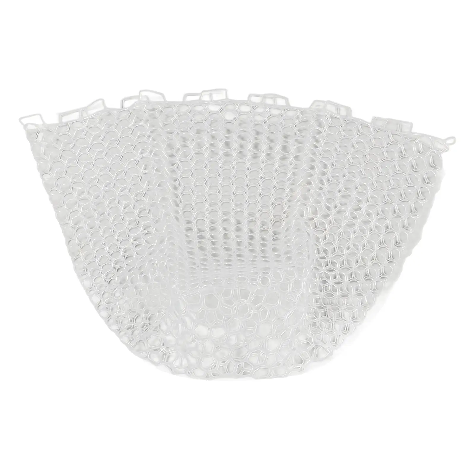 

Landing Net for Fly Fishing, Portable 55cm Transparent White Collapsible Design, Strong and Lightweight for Sea Fishing