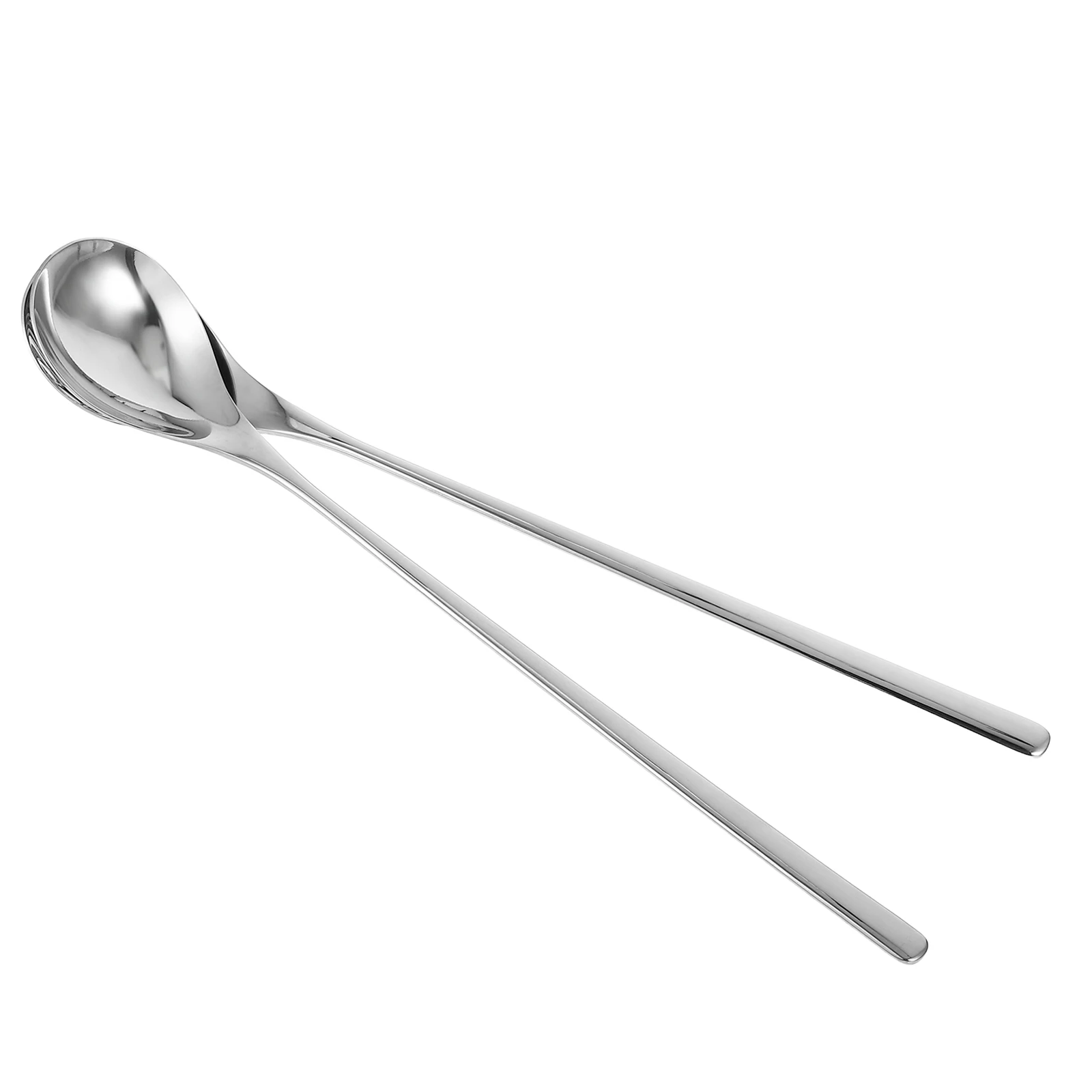 

Stainless Steel Bibimbap Rice Spoon Spoons Coffee with Long Handle Korean Tea Stirring Tablespoon Soup Dinner