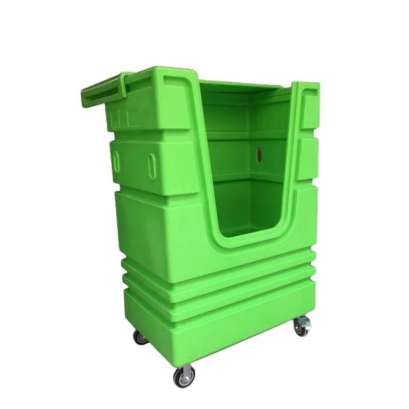 

Plastic Cube Truck, Plastic Laundry Truck, Plastic Laundry Cage Cart