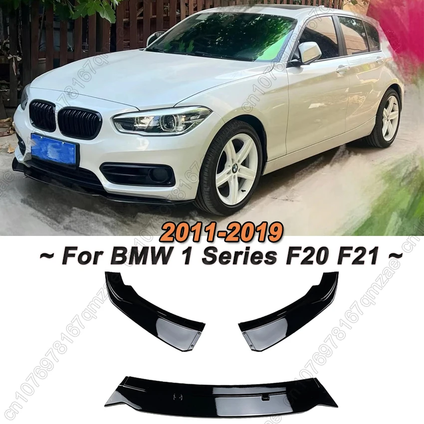 

Car Front Bumper Lip Spoiler Splitter Diffuser For BMW 1 Series F20 F21 116i 118i 120i Standard 2011-2019 Guard Cover Body Kits