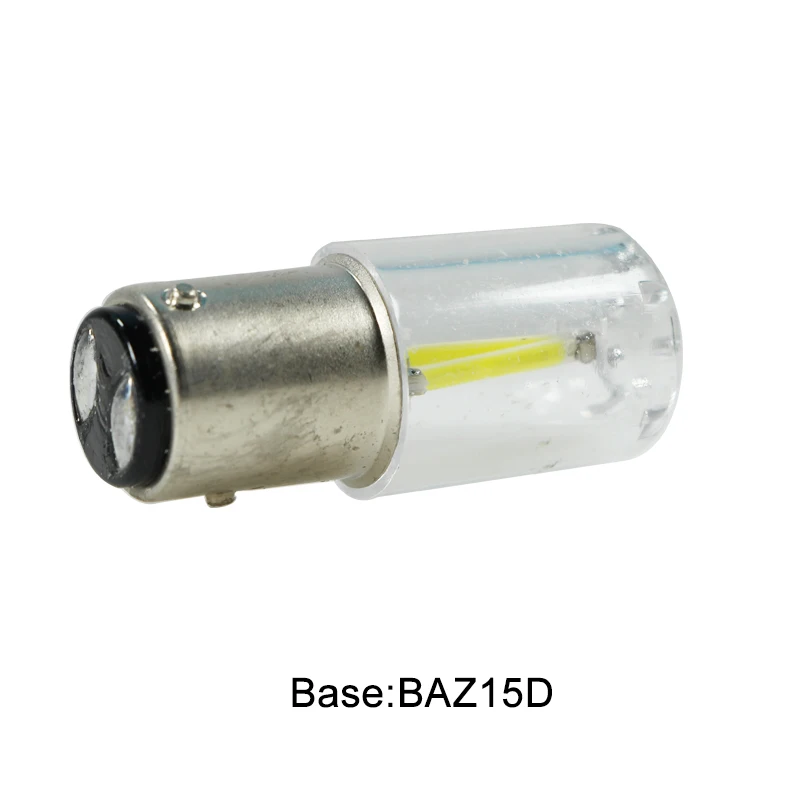 Bombillas Led Interior Car Light BA15S 1156 BAY15D BA15D 1157 BAZ15D 2W COB 12v 24v Canbus Auto Truck Bus Lamp Turn Signal Bulb