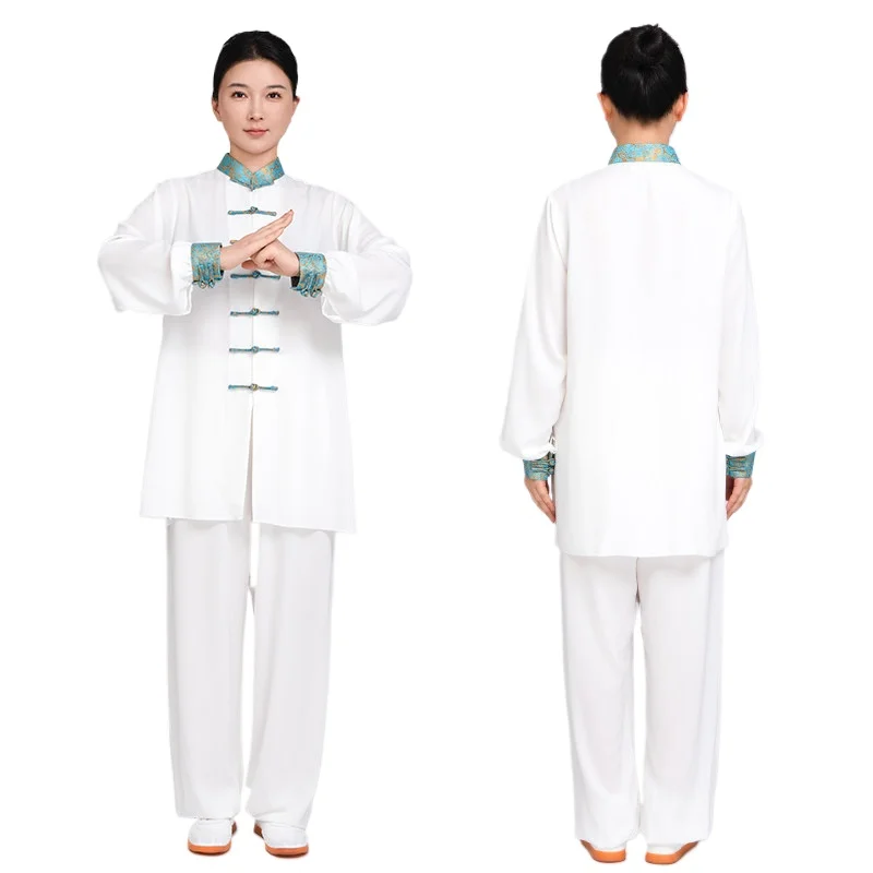 

Новый летний женский костюм для тай-чи 2026 года, одежда для кунг-фу, униформа для занятий боевыми искусствами