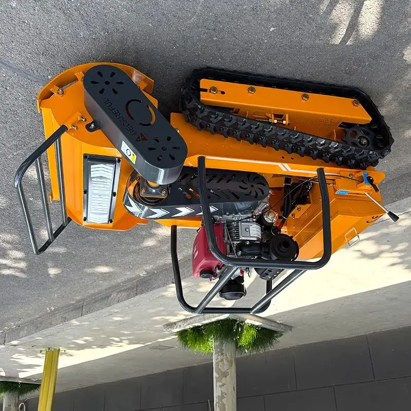 맞춤형 인기 상품 CE EPA 인증 원격 제어 잔디 깎는 기계, 정원 농업용 소형 트랙형 전지형 잔디 깎는 기계