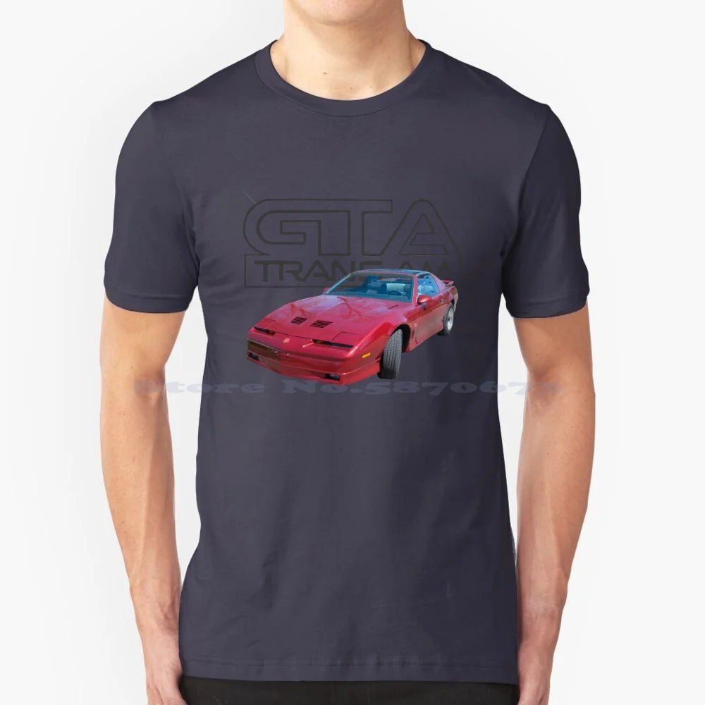 1989 Firebird Trans Am T Shirt 100% Cotton Tee Grand Theft Auto 5 Video Game 4 Trilogy V Online 6 San Andreas Liberty City Cj